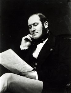 Portrait of Baron Georges Eugene Haussmann (1809-91), 19th Century by French Photographer
