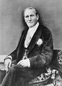 Portrait of Baron Georges Eugene Haussmann from Memoires du Baron Haussmann