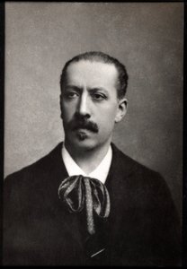 Portrait of Charles Marie Jean Albert Widor by French Photographer
