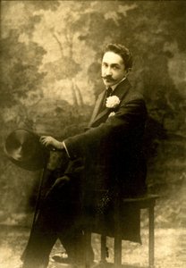 Portrait of Count Robert de Montesquiou by French Photographer