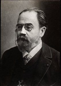 Portrait of Emile Zola by French Photographer