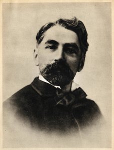 Portrait of Etienne Mallarme in 1869, also known as Stephane Mallarme by French Photographer