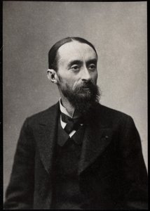 Portrait of Fernand Cormon, French painter by French Photographer