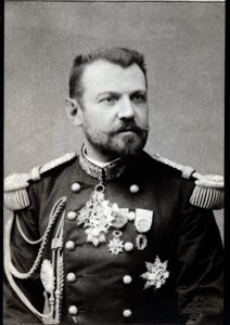 Portrait of Henri Joseph Brugere, French general by French Photographer