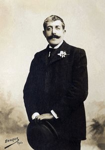 Portrait of Jean Lorrain (1855-1906) by French Photographer