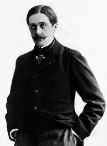 Portrait of Paul Hervieu, French writer and playwright.