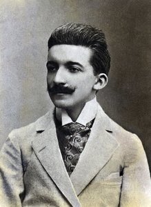 Portrait of Pierre Louis dit Louys, French writer by French Photographer