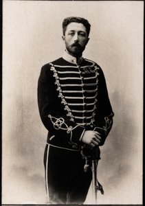 Portrait of Prince Eugen of Sweden (1865-1947) by French Photographer