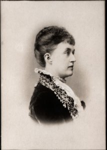 Portrait of Princess Adelheid Marie of Anhalt Dessau, Grand Duchess of Luxembourg by French Photographer
