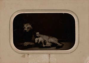 Portrait of a Child, c. 1860 by French Photographer