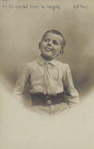 Portrait of a little boy by French Photographer