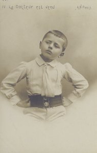 Portrait of a Little Boy by French Photographer