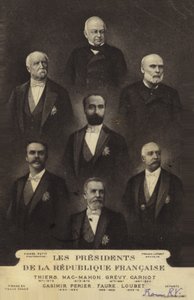 Presidents of the Republic of France by French Photographer