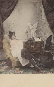 Pretty Girl Smoking by French Photographer