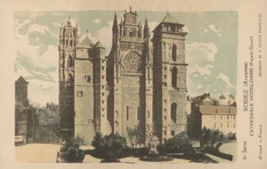 Rodez, Aveyron, Cathédrale Notre-Dame by French Photographer