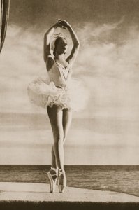 Rosella Hightower in Swan Lake, from Grand Ballet de Monte-Carlo, 1949 (photogravure)