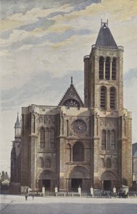 Saint-Denis, Facade of the Abbey Church