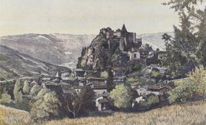 Saint-Paul-en-Cornillon, View of the Hamlet of Cornillon by French Photographer