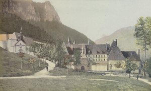 Saint-Pierre-de-Chartreuse, Grande-Chartreuse Monastery, Entrance by French Photographer