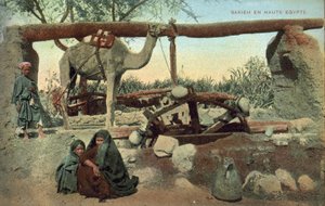 Sakia, Upper Egypt by French Photographer