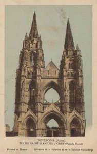 Soissons, Church Saint Jean Des Vignes