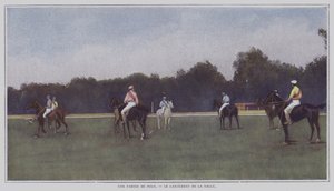 Start of a game of polo