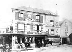 The Hotel Fournaise in Chatou, c.1880