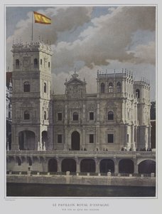 The Spanish pavilion at the Exposition Universelle 1900, Paris