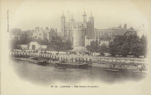 The Tower of London and the River Thames by French Photographer