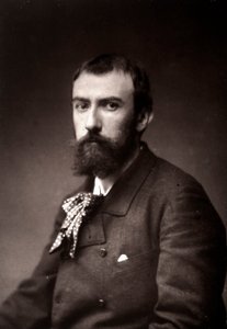 The Artist Henri Lerolle Portrayed on the Occasion of the Salon of Paris by French Photographer