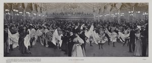 The ballroom at the Moulin Rouge, Paris by French Photographer
