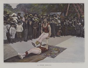 The Female Hercules by French Photographer