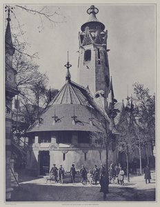 The pavilion of Finland at the Exposition Universelle 1900, Paris by French Photographer