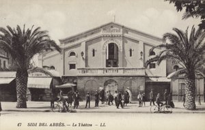 The theatre, Sidi Bel Abbes, Algeria by French Photographer