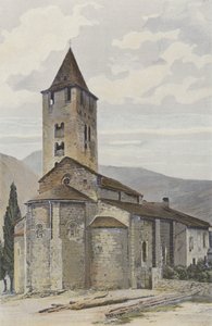 Unac, Church, Northeast View by French Photographer