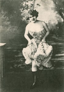 Unidentified dancer by French Photographer