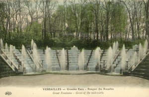 Versailles, Grand Eaux, Bosquet de Rocailles by French Photographer