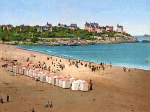 View of Pointe de la Malouine from the Plage de l