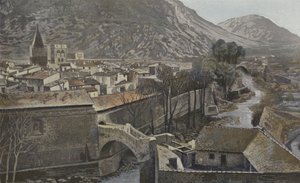 Villefranche-de-Conflent, General View by French Photographer