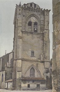 Villeneuve-les-Avignon, Church, Fortified Bell Tower, now Belfry (before restoration)
