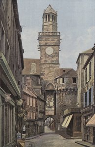 Vire, Clock Gate, Exterior Side to the City by French Photographer