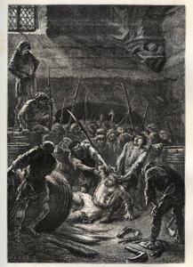 The commune of the city of Laon against the oppression of the bishop Gaudry by French School