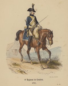 8th Cavalry Regiment by French School