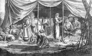 A Family of Kurdish Nomads, from Voyage en Perse