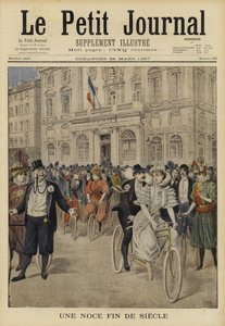 A Fin de Siecle wedding, France