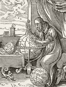A German Astronomer and Cosmographist, from Science and Literature in the Middle Ages by Paul Lacroix, published London 1878