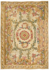 A Louis XVI Aubusson pile carpet, France, late 18th century by French School