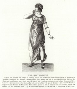 A Merveilleuse by French School