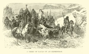 A Tribe of Gauls on an Expedition by French School