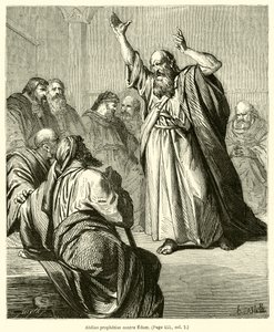 Obadiah Prophesies Against Edom by French School